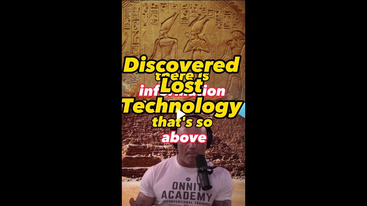 Lost Technology the Pyramids