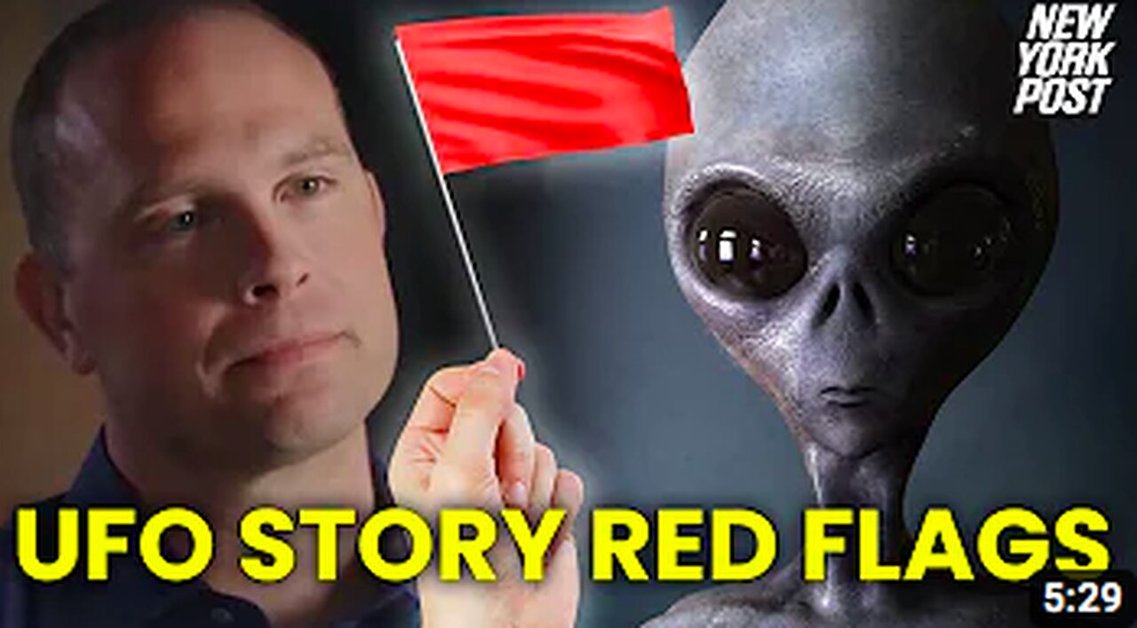 Top 5 red flags with UFO whistleblower story