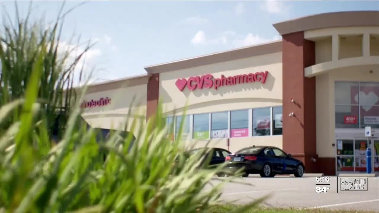 CVS offers in-person/virtual mental health appointments in the Tampa Bay area