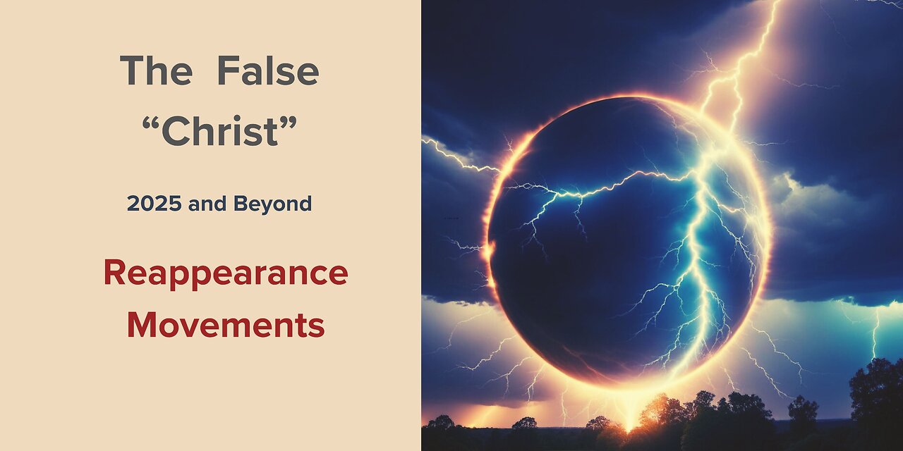 The False "Christ": 2025 and Beyond ~ Reappearance Movements