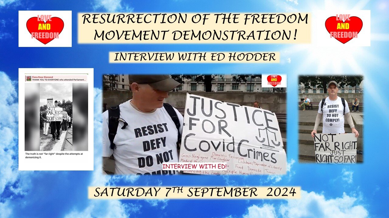 'The Resurrection of the Freedom Movement' Demonstration!