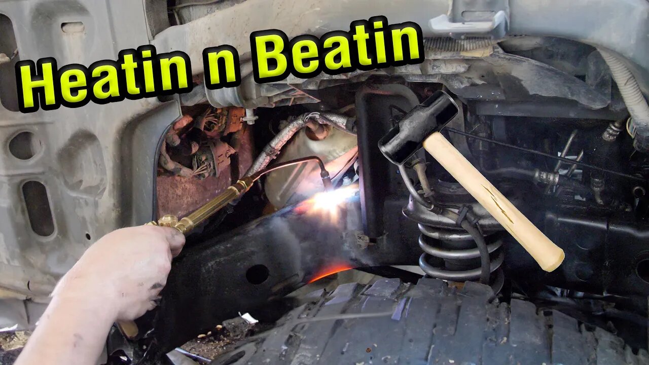 We saved the Totaled Jeep Wrangler Frame