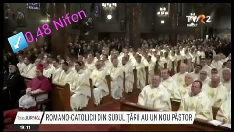 Ereticul Nifon la "intronizarea" unui vaticanist, Orban, Ciolacu, monofizit, 11 ianuarie 2020