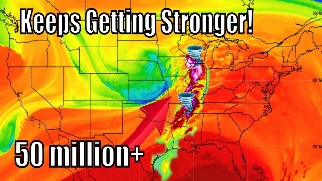 This Storm Keeps Getting Stronger, Long Track Tornadoes, Extreme Fire Risk, Hurricane Winds and more