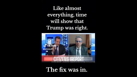 Election fraud Trump was right