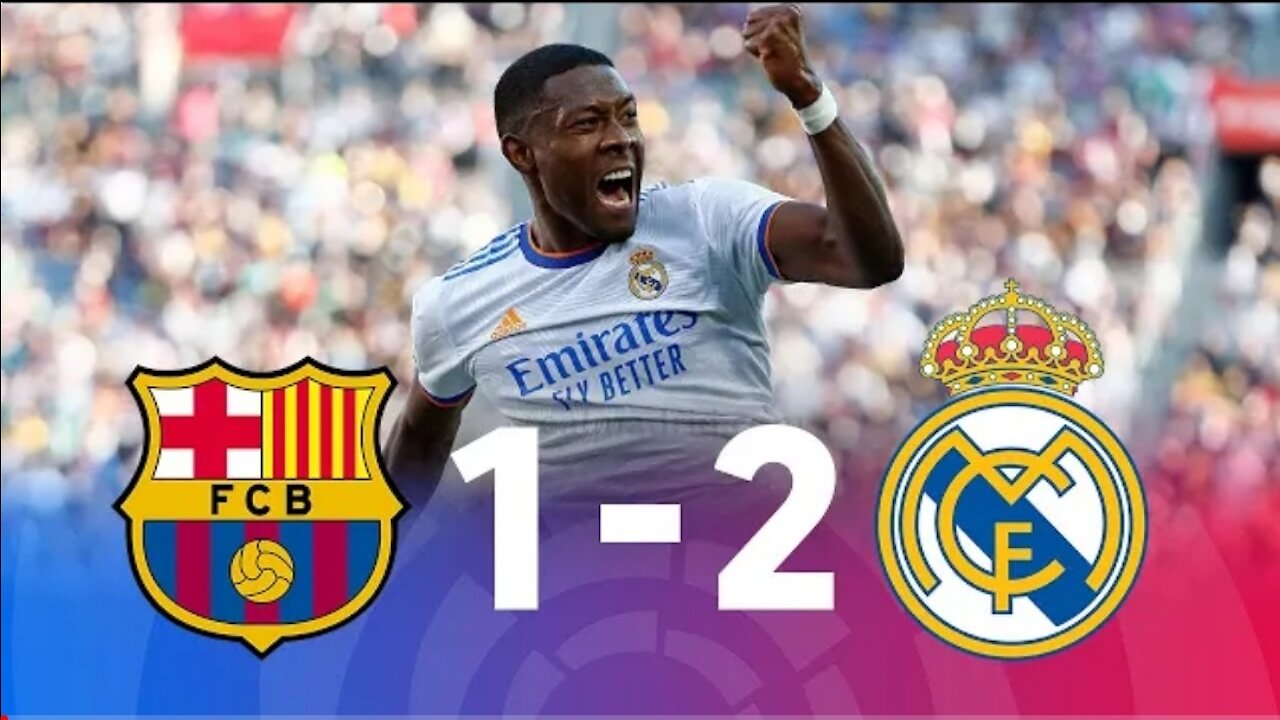 Barcelona vs Real Madrid 1-2 | Elclasico Match | Extended Highlights & All Goals 2021/22 Hd