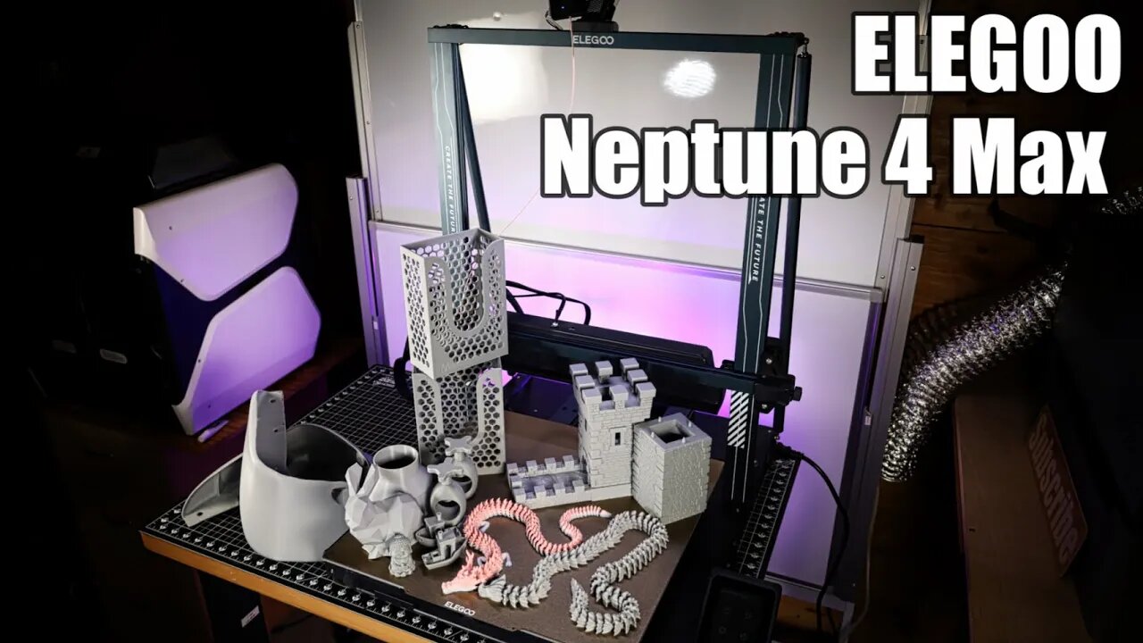 Print Big & Quitch for Under $500 - Elegoo Neptune 4 Max