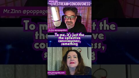 GRACE GRELLA on THE LIVESTREAM of CONSCIOUSNESS #shorts