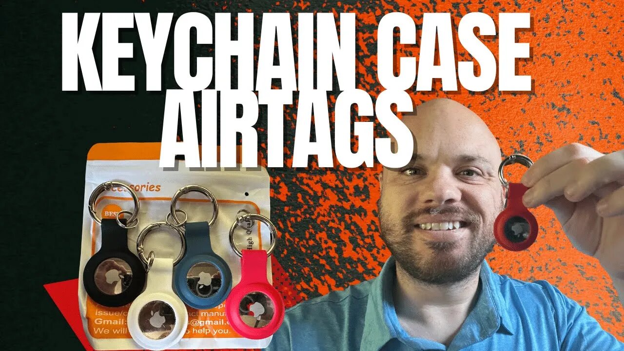 Keychain AirTag Case