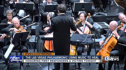 Las Vegas Philharmonic uses music to heal