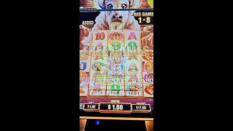 Hail to the Chief!! Quick Little Bonus on Buffalo Chief. Loud & Local. Parx Casino, Pennsylvania.