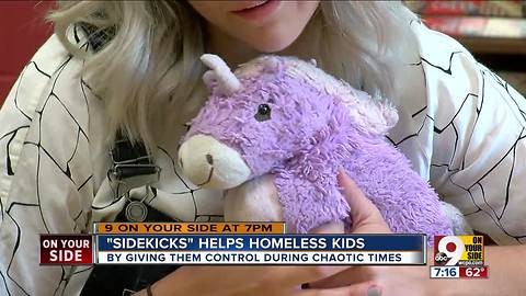 'Sidekicks' helps homeless kids