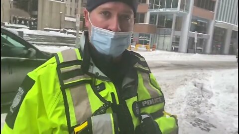 COPS in Canada and getting coffee