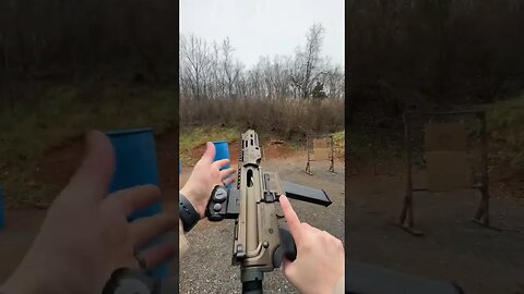 Shooting the Sig Romeo 5 on the DB9!
