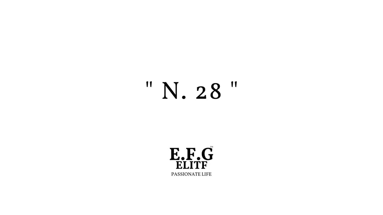 The N.28 Think Passion, Think EFGELITF®, We build value for the future #EFGELITF #AHARIEFG