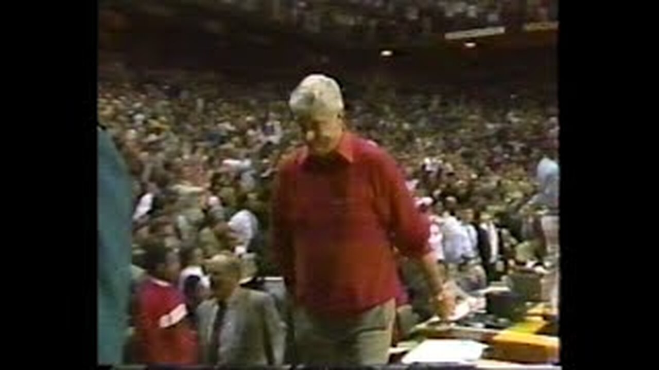 February 12, 1992 - End of Indiana - Minnesota Hoops Game