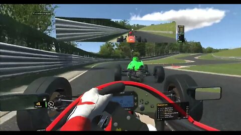 iRacing Week 1, Formula Vee (P9-P2) Pretty Clean Race!