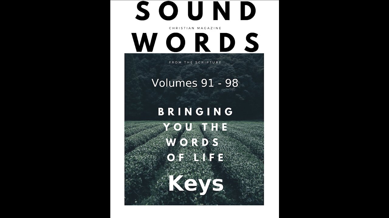 Sound Words, Keys