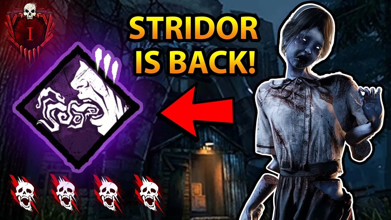 BUFFED STRIDOR SPIRIT IS BACK! - DBD Rank 1 Killer Build