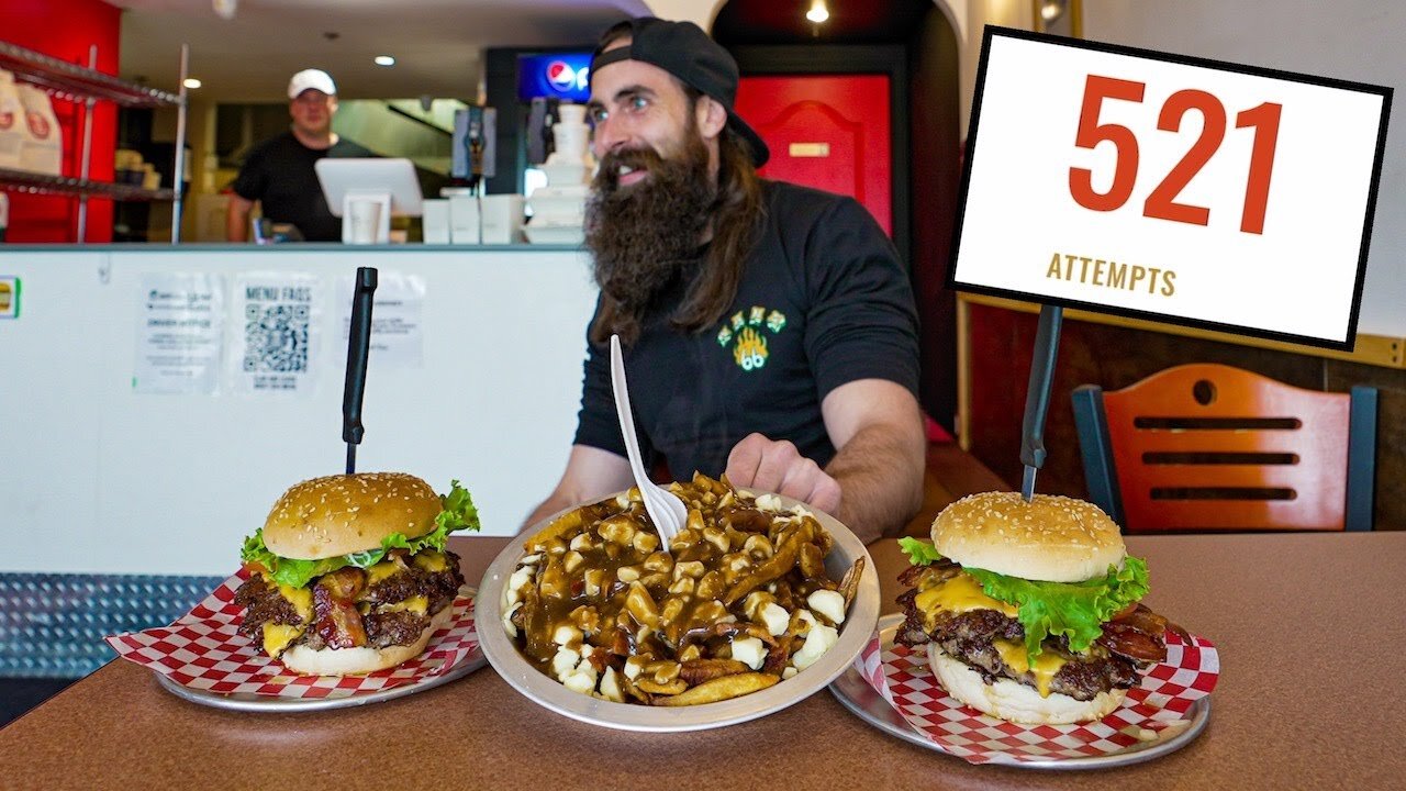 OVER 500 PEOPLE HAVE FAILED TO BEAT THIS 6 YEAR RECORD | CANADA | BeardMeatsFood