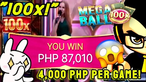 MEGA BALL - MAX 400 CARDS BET! 🤩 NADALI KO YUNG 100X MULTIPLIER! 😍