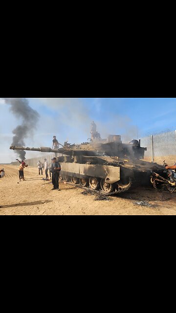 First Stages Of Border Incursion By HAMAS