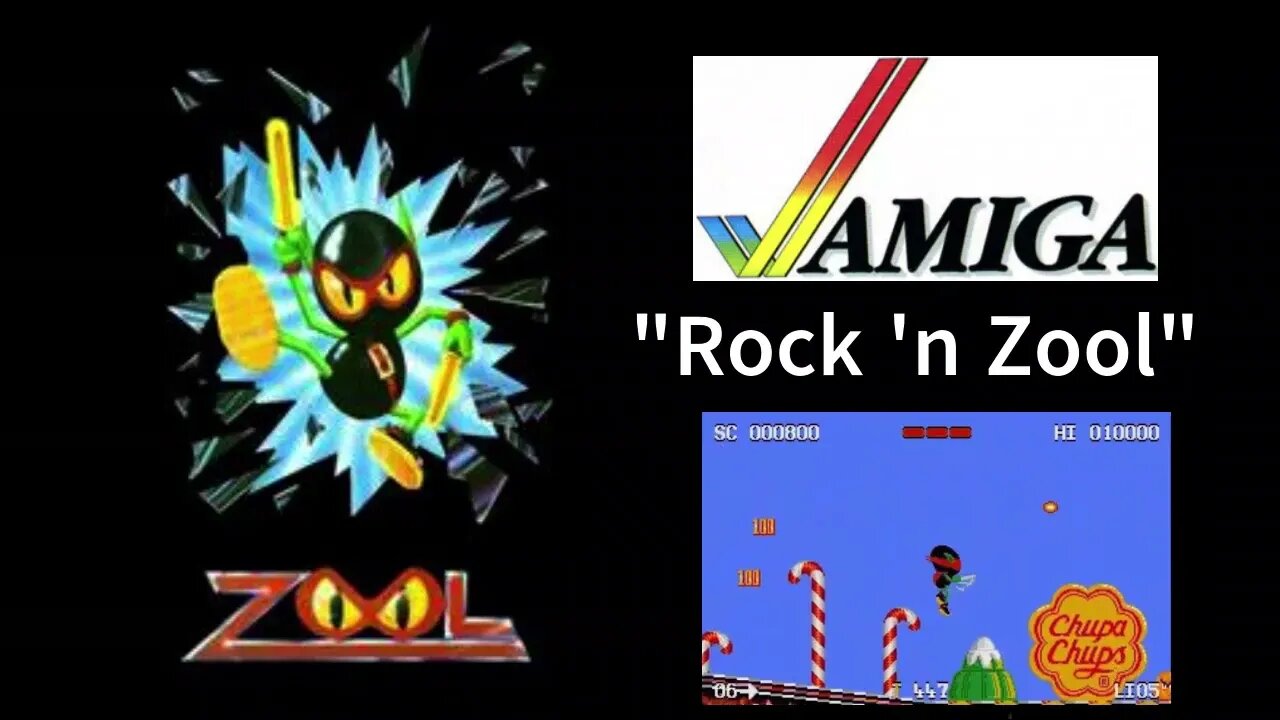 Zool "Rock 'n Zool" - Stage Music #Amiga500Music #Zool #CPU