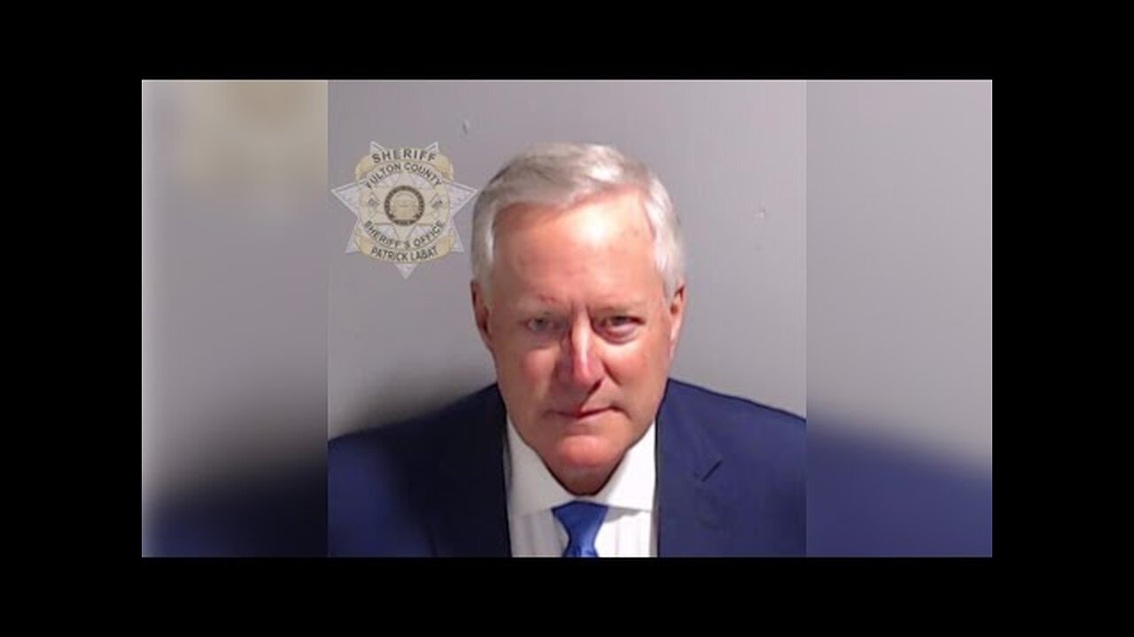 Former White House chief of staff Mark Meadows surrenders in Georgia, Trump soon to follow