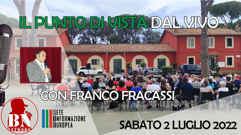 IL PUNT🔴 DI VISTA DI FRANCO FRACASSI DAL VIVO A ROMA