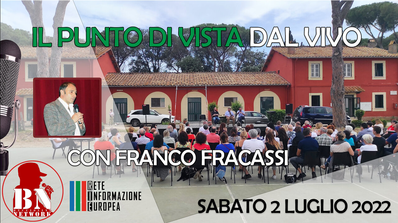 IL PUNT🔴 DI VISTA DI FRANCO FRACASSI DAL VIVO A ROMA