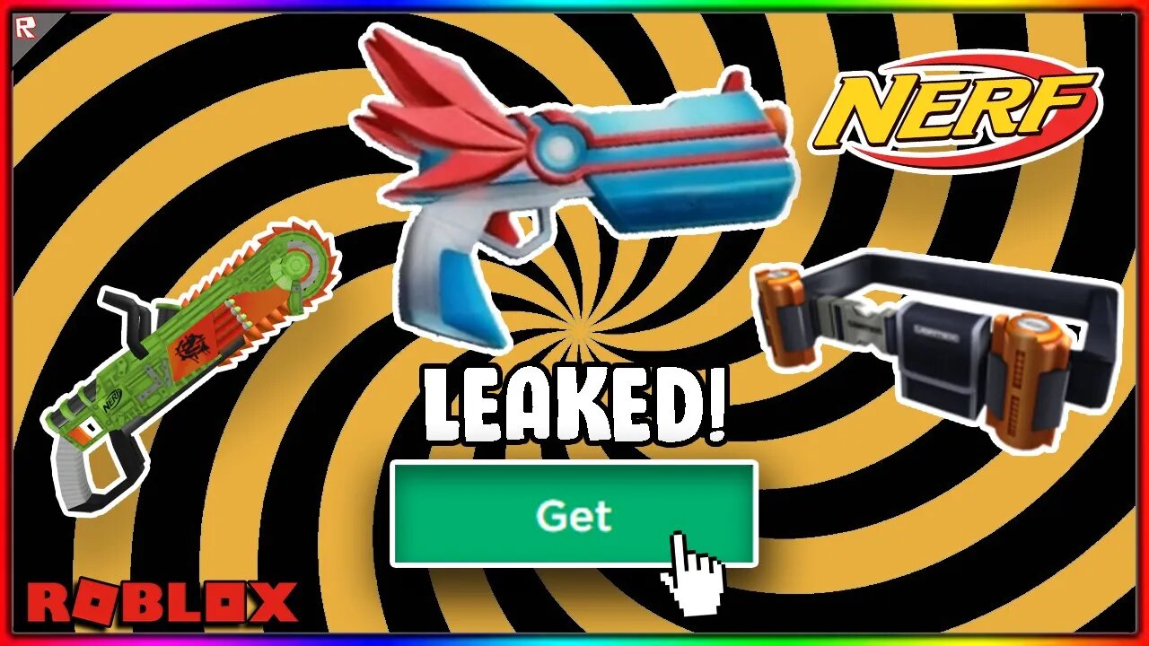 (🤩FREE!) NEW ROBLOX NERF ITEMS, LEAKS, NERF GUNS & MORE!