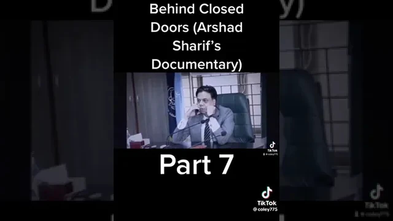 Behind the Closed Doors by Mr Arshad Sharif Shaheed . corruption of Sharif's Family in Pakistan.
