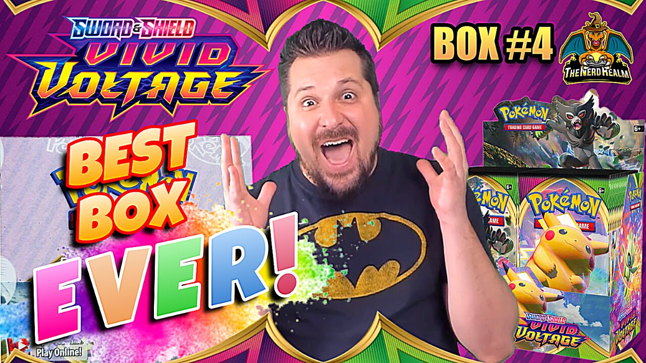 ⚡Best Box Ever!⚡ Vivid Voltage Booster Case (Box 4) | Pikachu Hunting | Pokemon Cards Opening