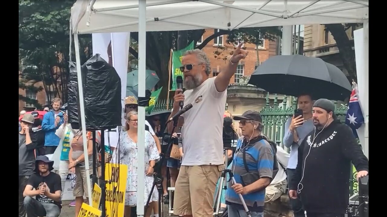 Speech outside Queensland Parliament, 29 March 2022