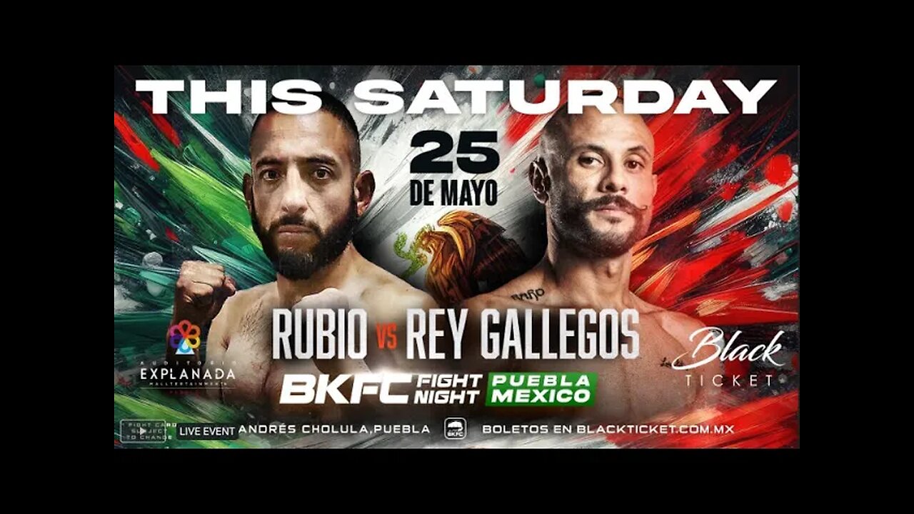 🔴 LIVE BKFC Fight Night Mexico City Prelims | Full BKFC Event on Fubo Sports #boxing