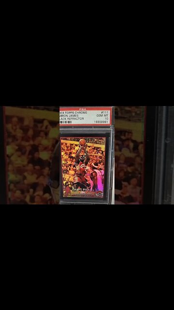 $480,000 Basketball Card 🤯 #sportscards #lebronjames