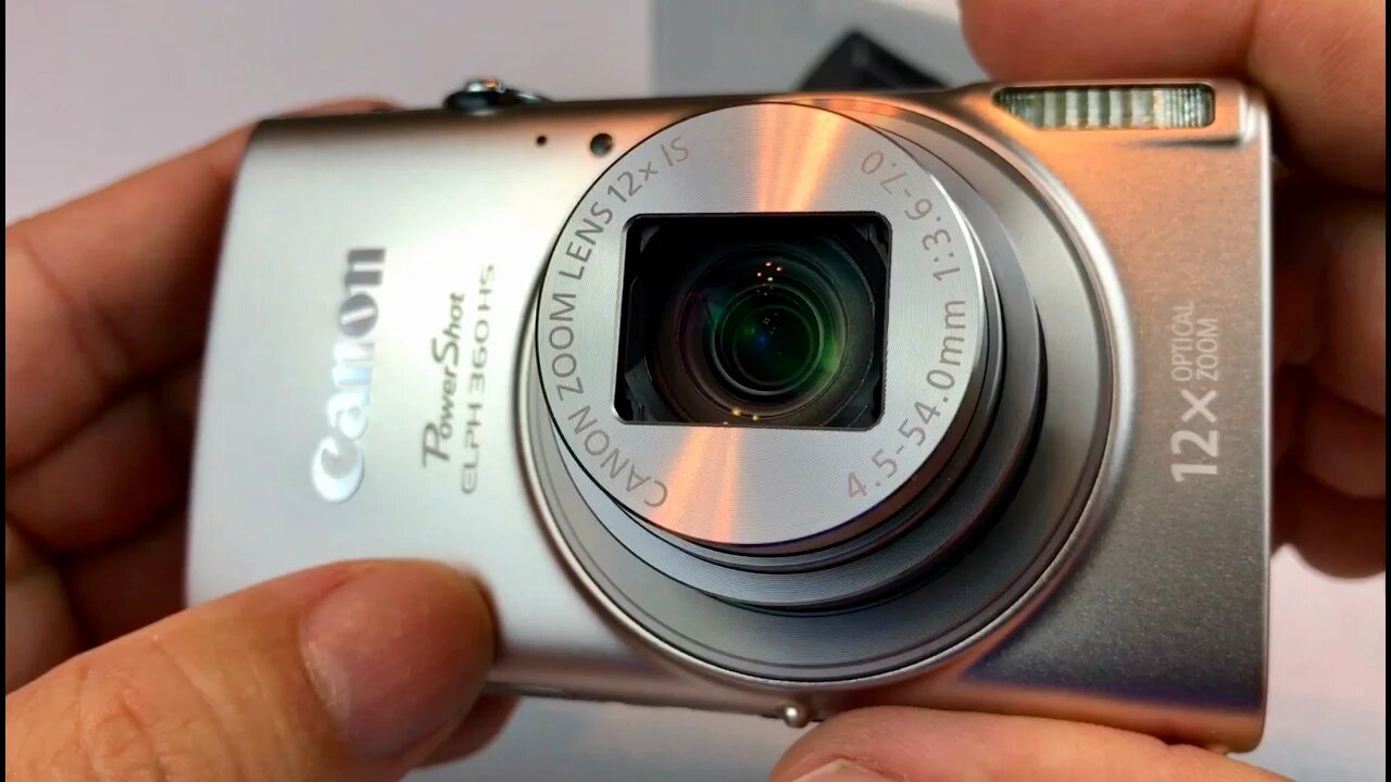 Canon PowerShot ELPH 360 HS Video Camera with 12x Optical Zoom Review