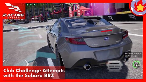Club Challenge Attempts with the Subaru BRZ | Racing Master
