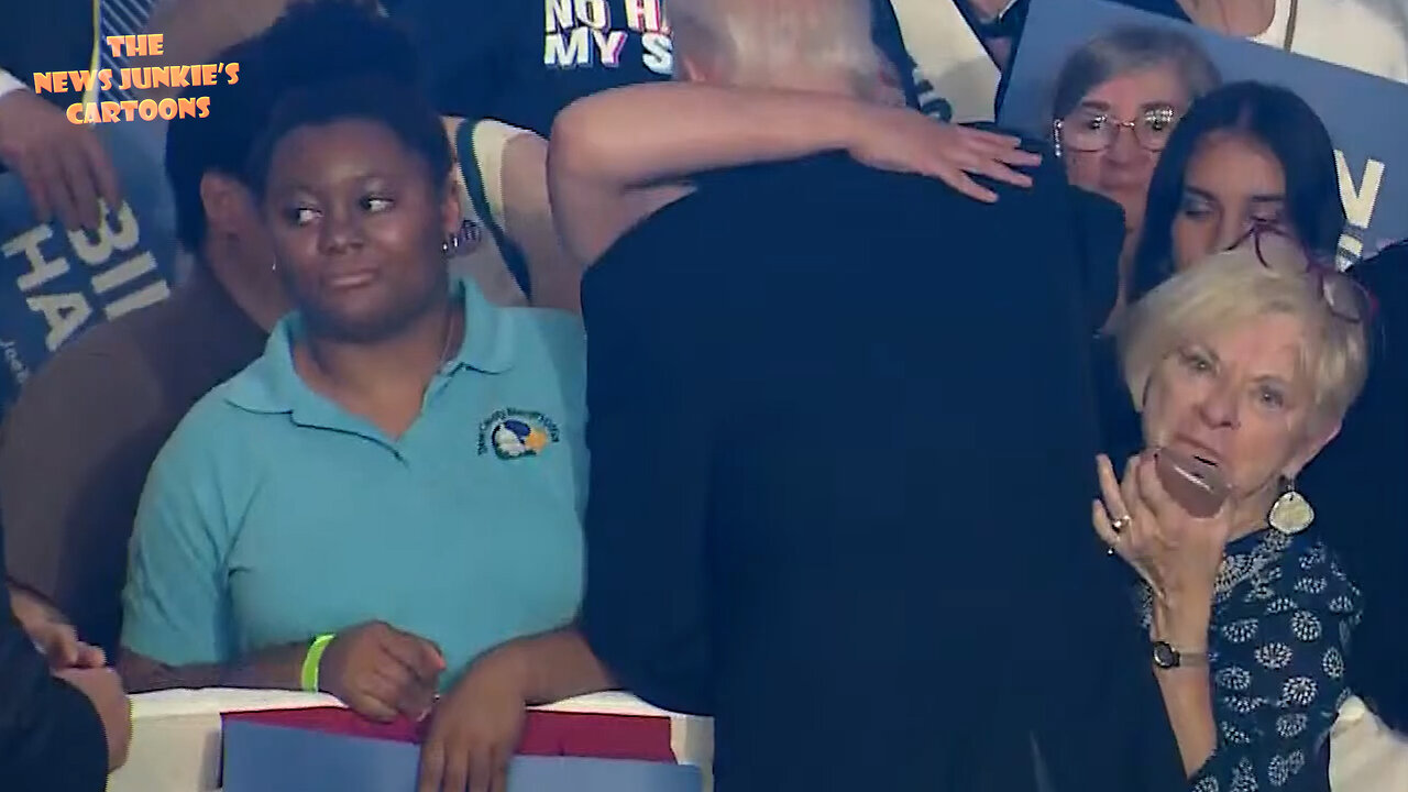 Biden totally ignores a black woman supporter twice giving all his time and attention to white people standing before and after her.