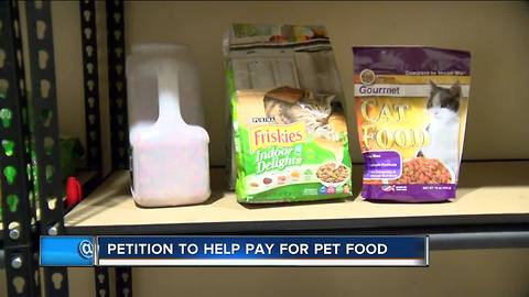 Petition to include animals in food stamps