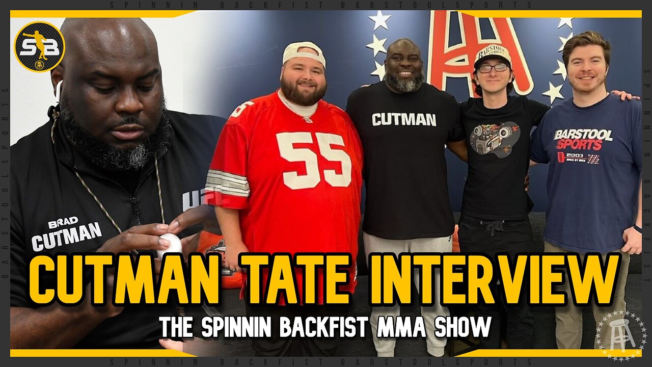 CUTMAN TATE On His UFC Journey, Backstage Protocol, And More!