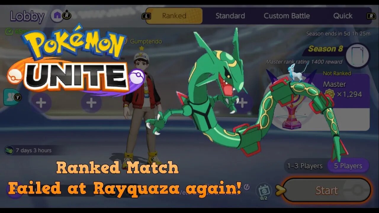 We're big noobs when it comes to taking out Rayquaza!