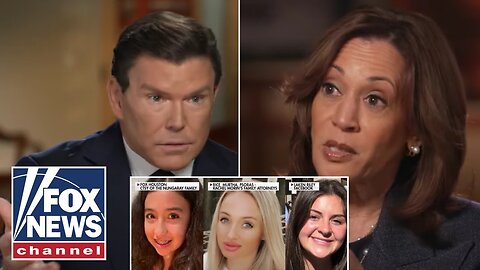 Kamala Harris does her 1st Non-Softball Media Interview with Bret Baier and it's a TRAIN WRECK!💥🚂