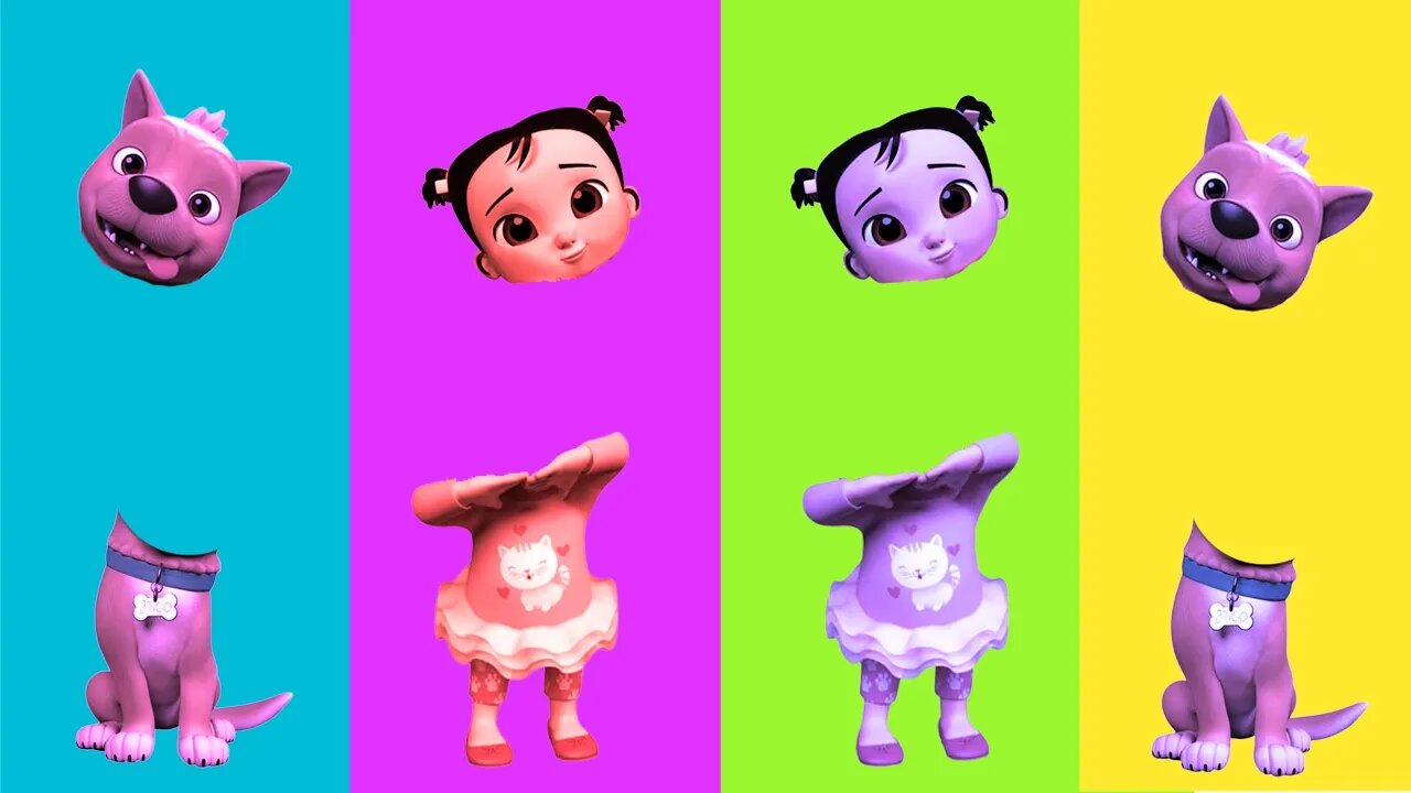 COCOMELON | Match the Head | Video for kids