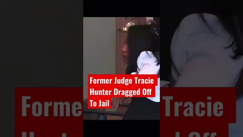 Drama as Former Judge Tracie Hunter is Dragged Off to Jail #shorts #jail #judge
