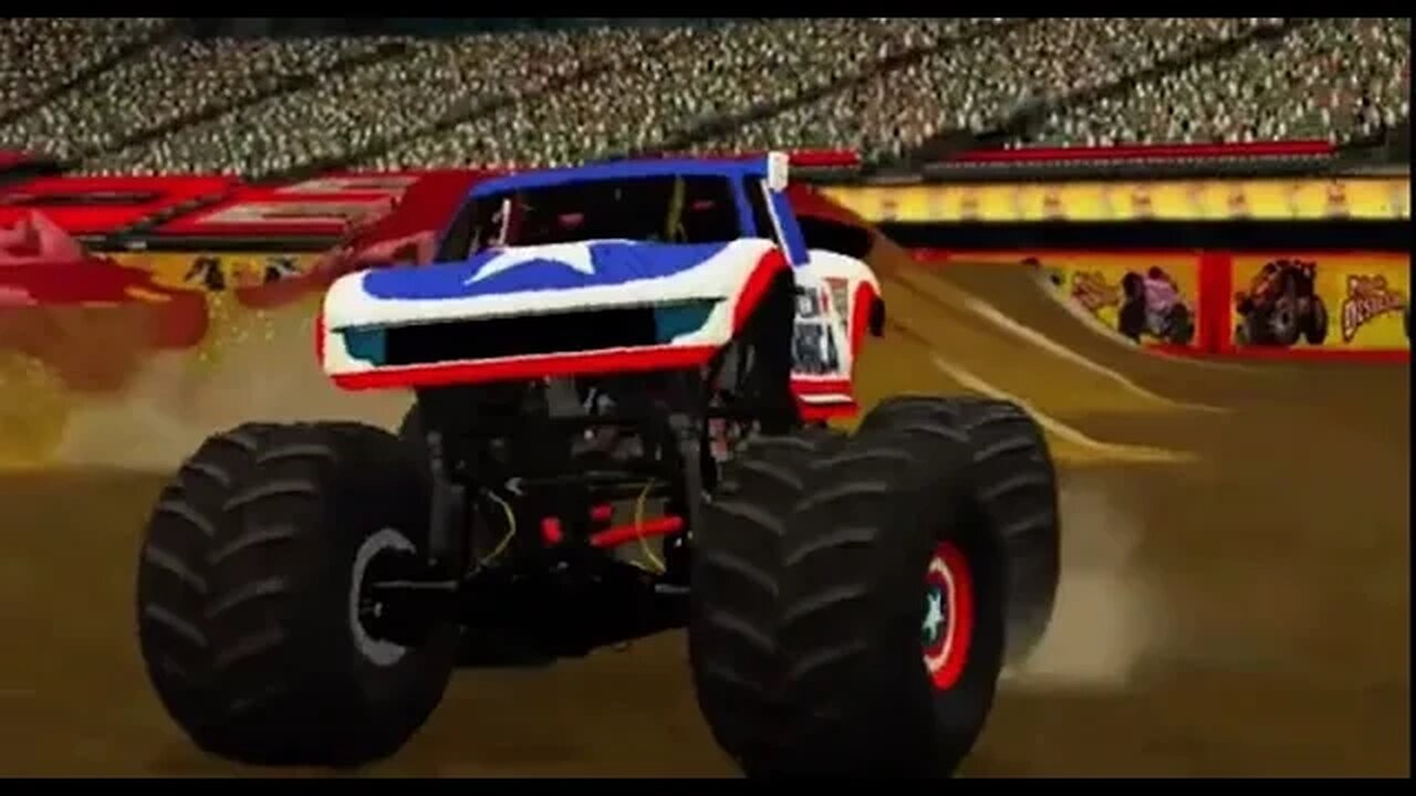 BeamNG Monster Jam: East Rutherford, NJ2012 Freestyle Highlights (Part 1)!!