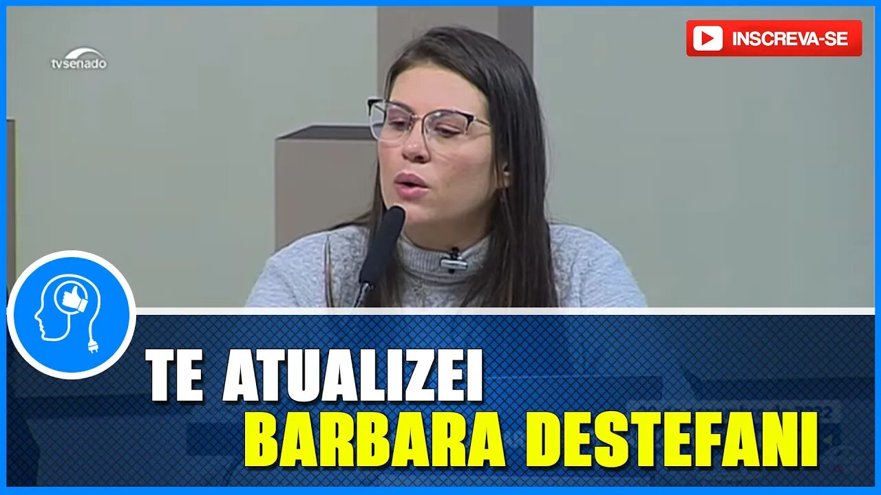 Participação da Barbara Destefani na comissão de transparência | #pensepositivo #brasil #sosffaa