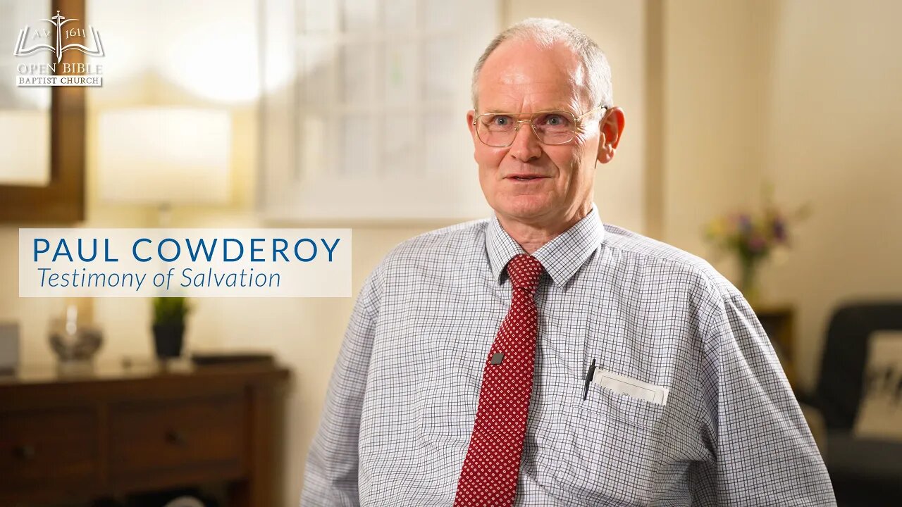 Testimony of Paul Cowderoy - Australian man gets saved!