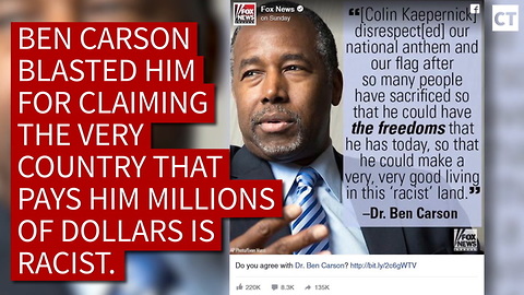 Ben Carson's Brutal Response To Colin Kaepoernik Just Got Over 200,000 Likes
