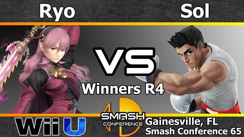 Ryo (Corrin) vs. Noble|Sol (Little Mac) - Winners R4 - SC65
